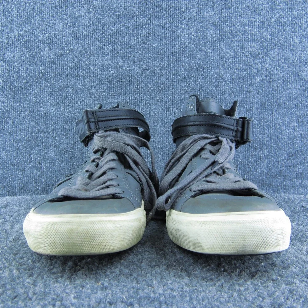 Converse CONS Men Sneaker Shoes Gray Leather Lace Up Size 8‎ Medium